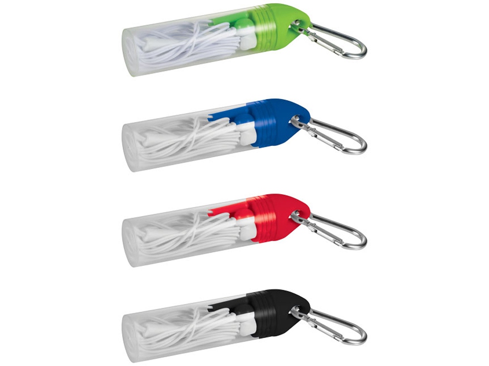 Наушники Earbuds, красный-2