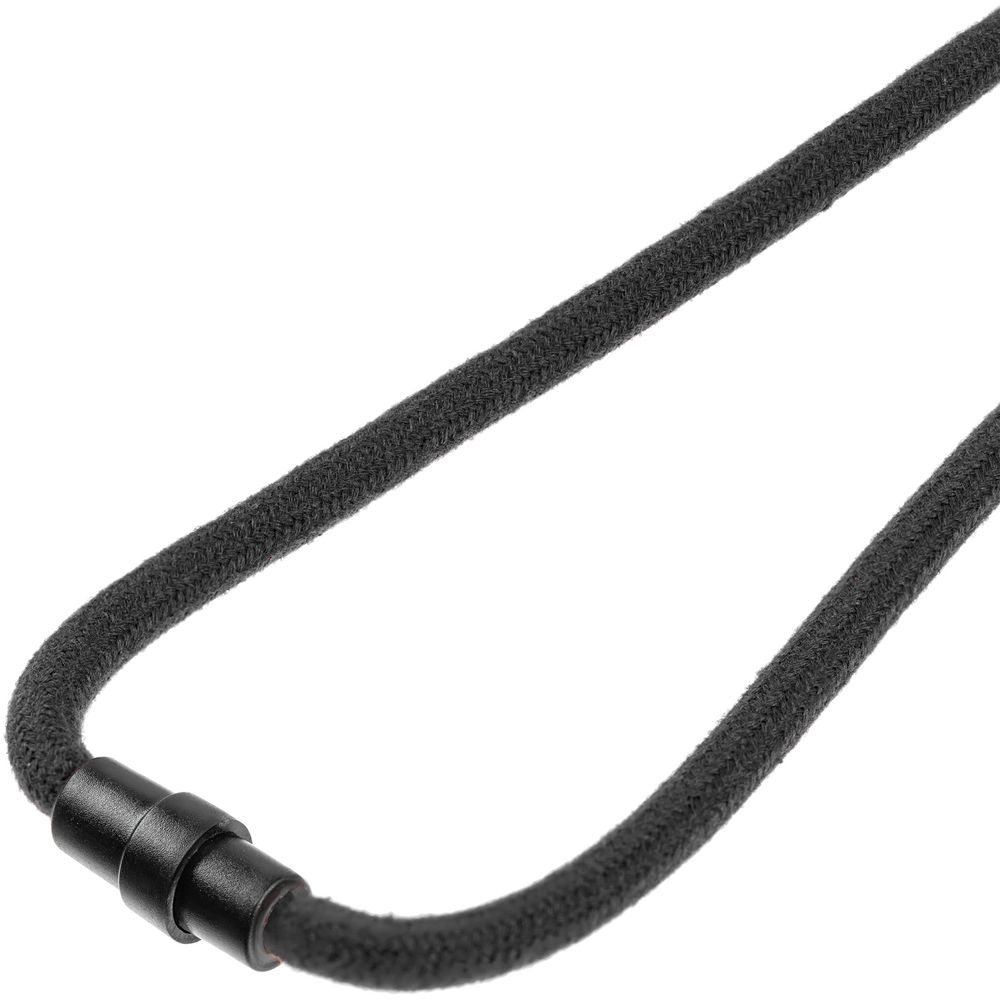 Шнурок для бейджа Tube Wood, черный-2
