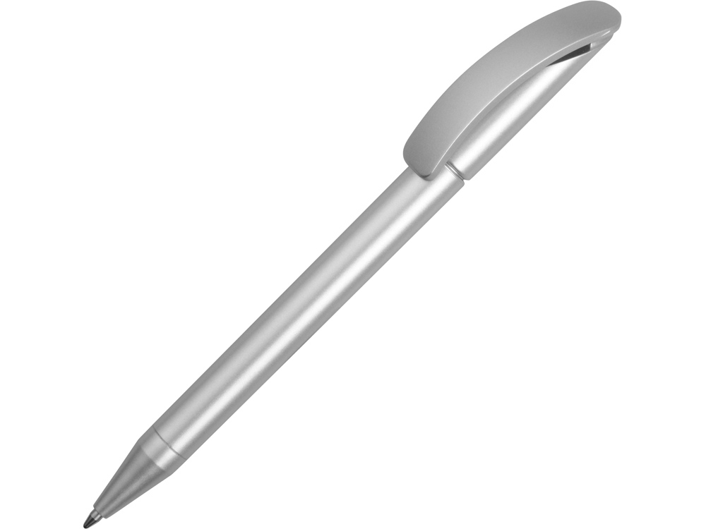 Ручка шариковая Prodir DS3 TAA, серебристый-0