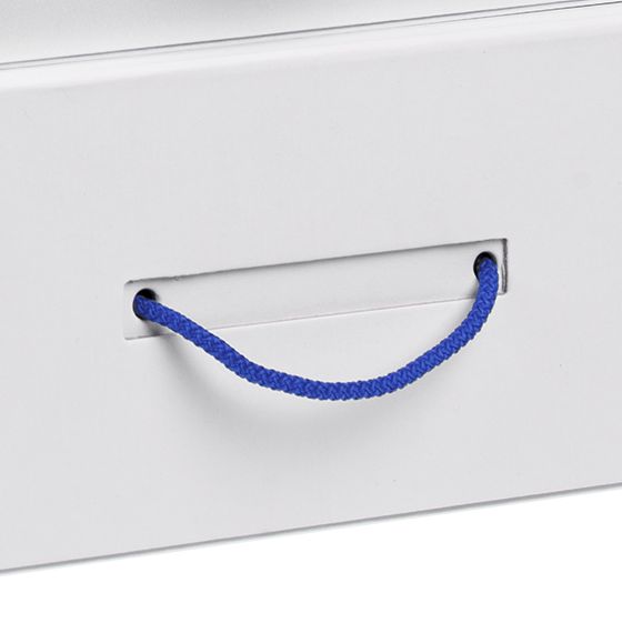 Круглый шнур Lasso S, синий, 50 см-3