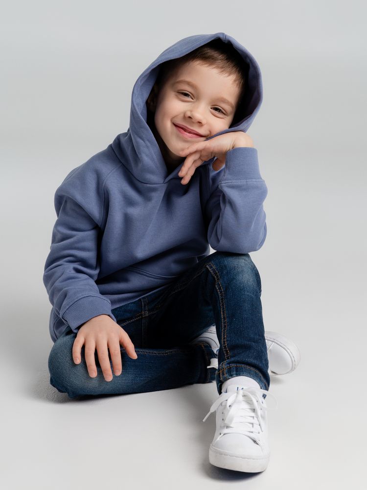 Толстовка детская Stellar Kids, синяя-4