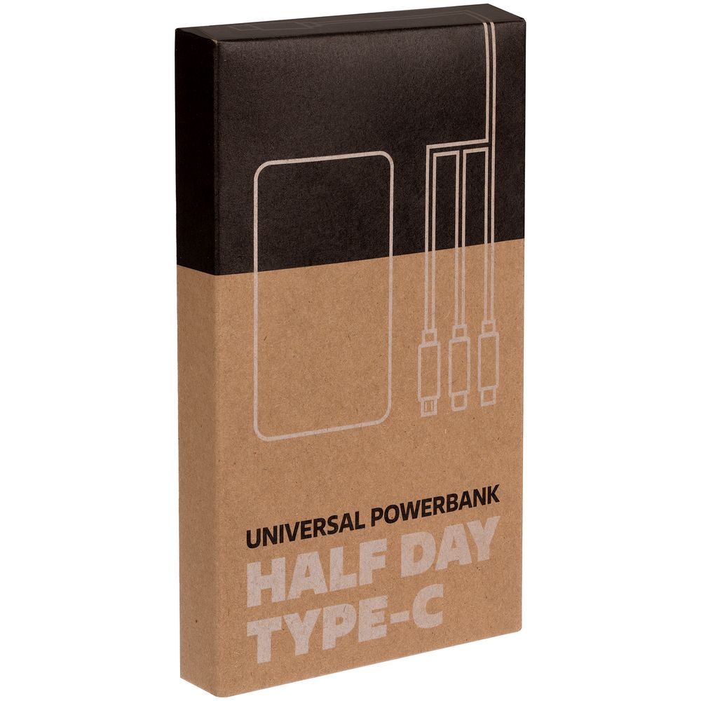 Аккумулятор Uniscend Half Day Type-C 5000 мАч, красный-3