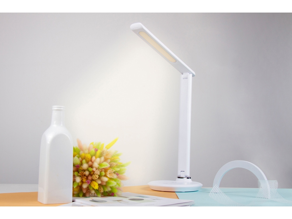 Настольная лампа Rombica LED FAROS, белый (круглое основание)-5