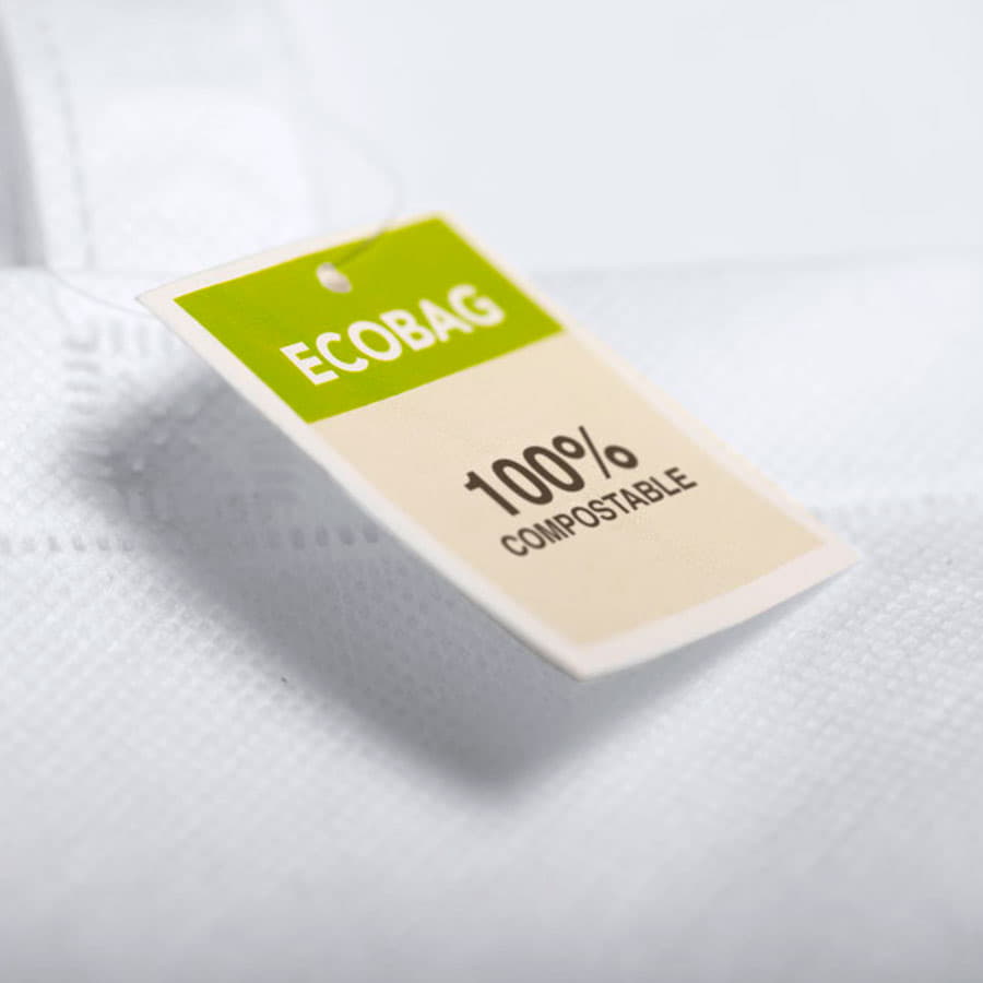 Сумка для покупок MOLTUX, белый, 40x36 см, 100% пластик PLA, белый-2