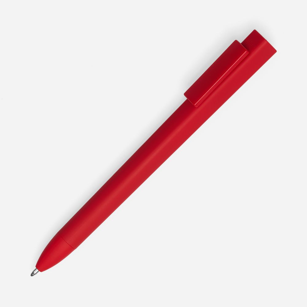 Ручка шариковая Swiper SQ Soft Touch, красная-0