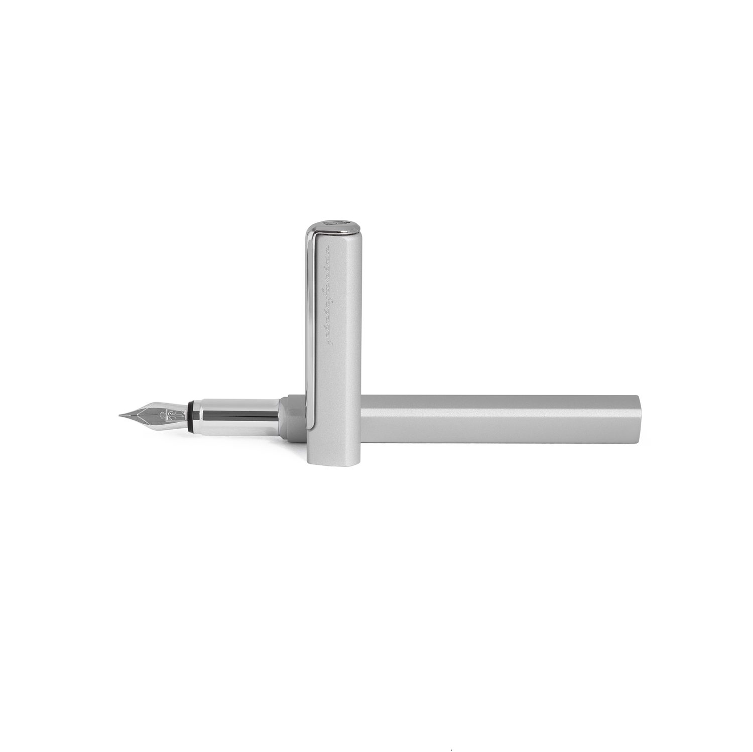 Перьевая ручка PININFARINA PF One SILVER-4