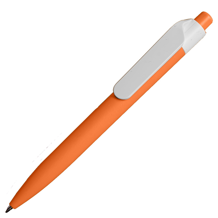 Ручка шариковая N16 soft touch, оранжевый-0