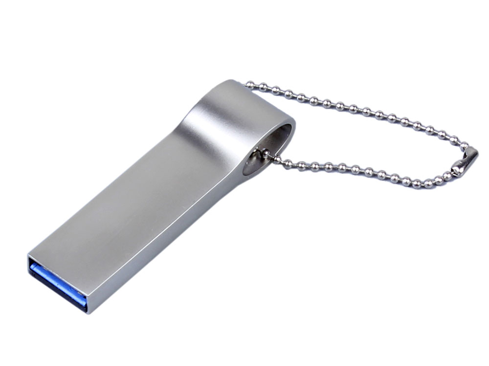 USB 2.0-флешка на 128 Гб с мини чипом, компактный дизайн, боковое отверстие для цепочки-0