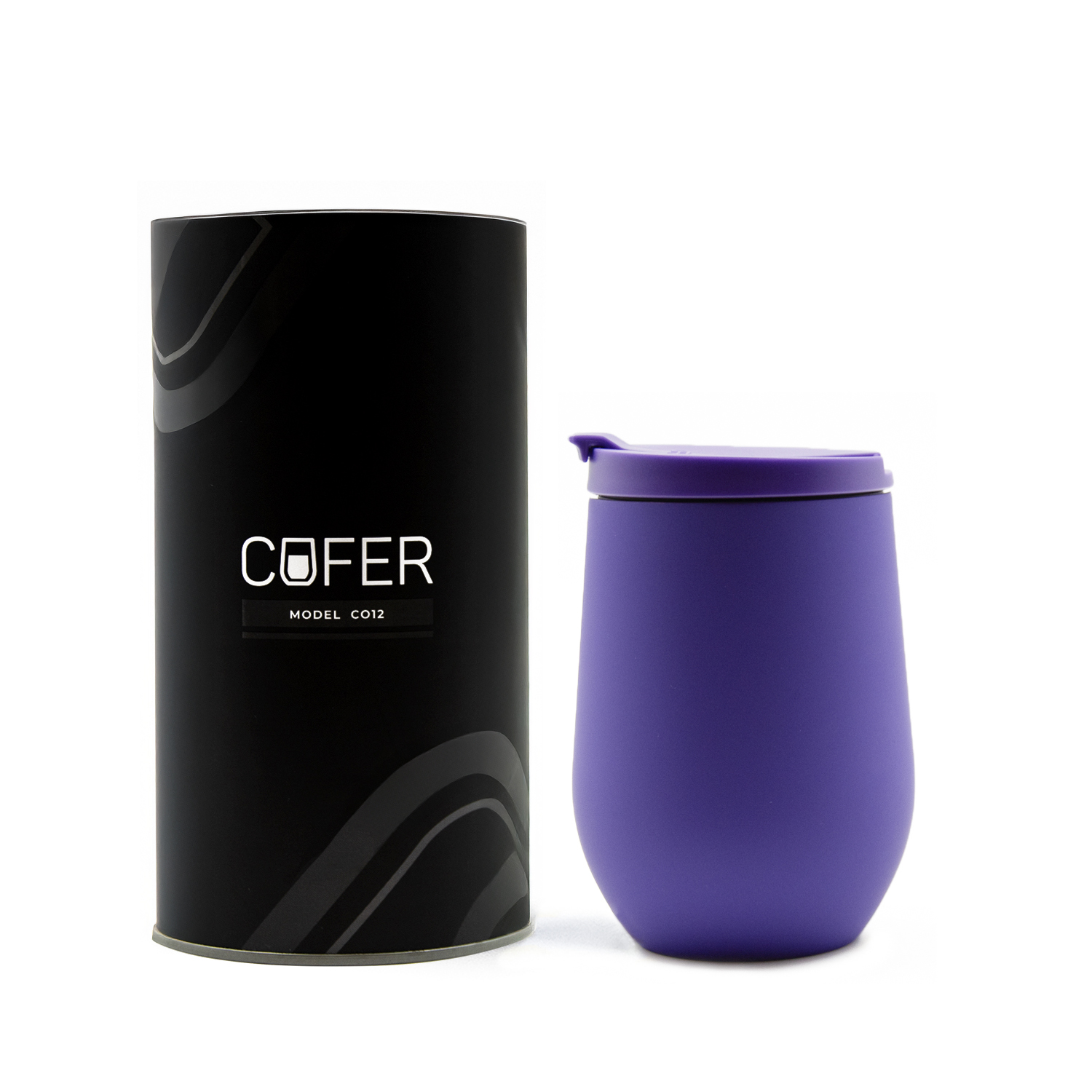 Набор Cofer Tube NEO DUO CO12s (М) black (фиолетовый с желтым)-1