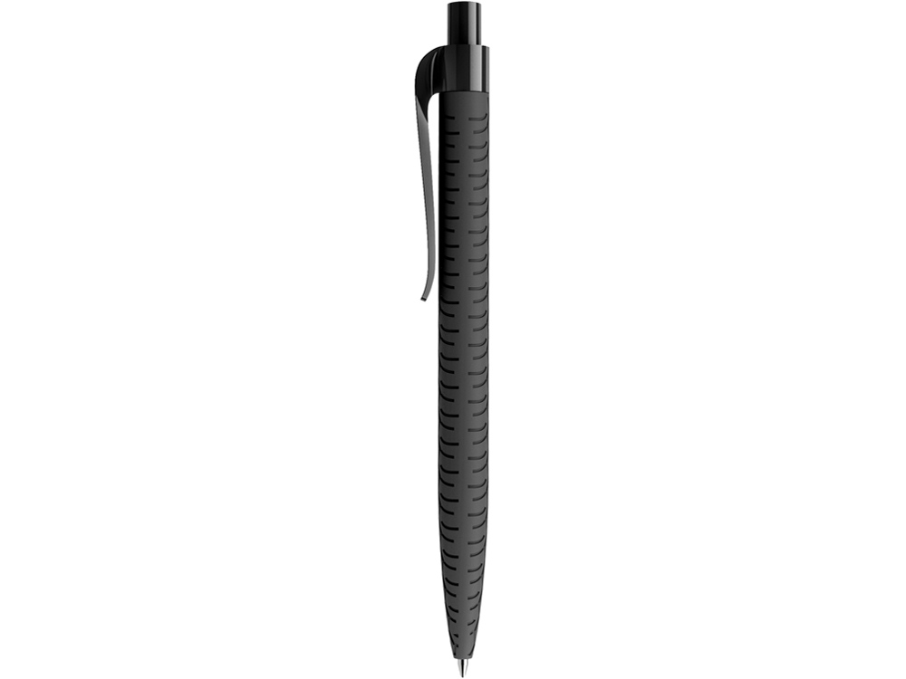 Ручка шариковая QS 03 PRP с рисунком протектор шины софт-тач PRP-1