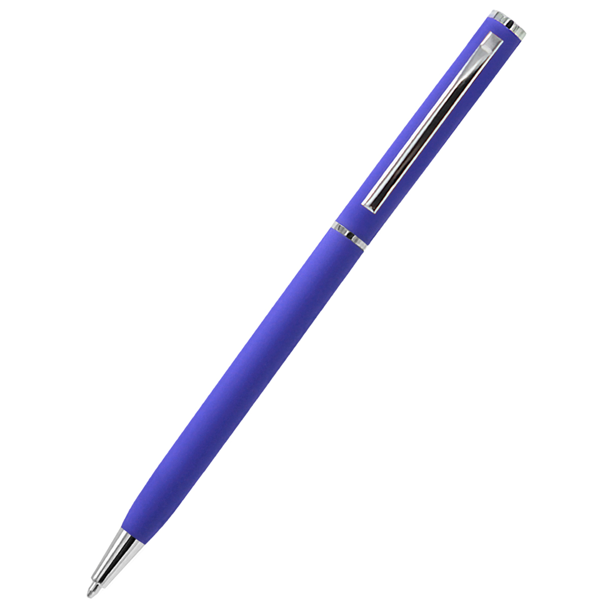 Ручка металлическая Tinny Soft софт-тач, Фиолетовый-1