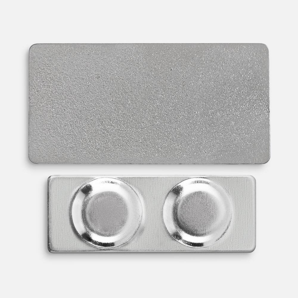 Значок Magnet Matto, серебристый-3