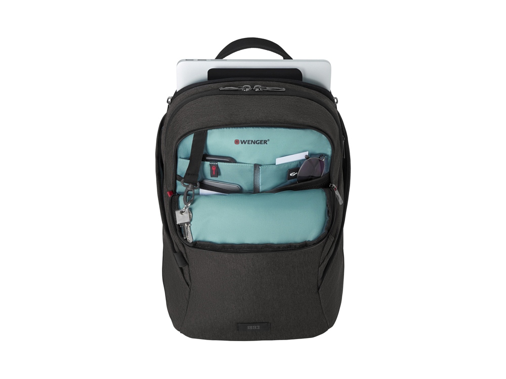 Рюкзак WENGER MX Light 16, серый, 100% полиэстер, 31х20х44 см, 21 л-6