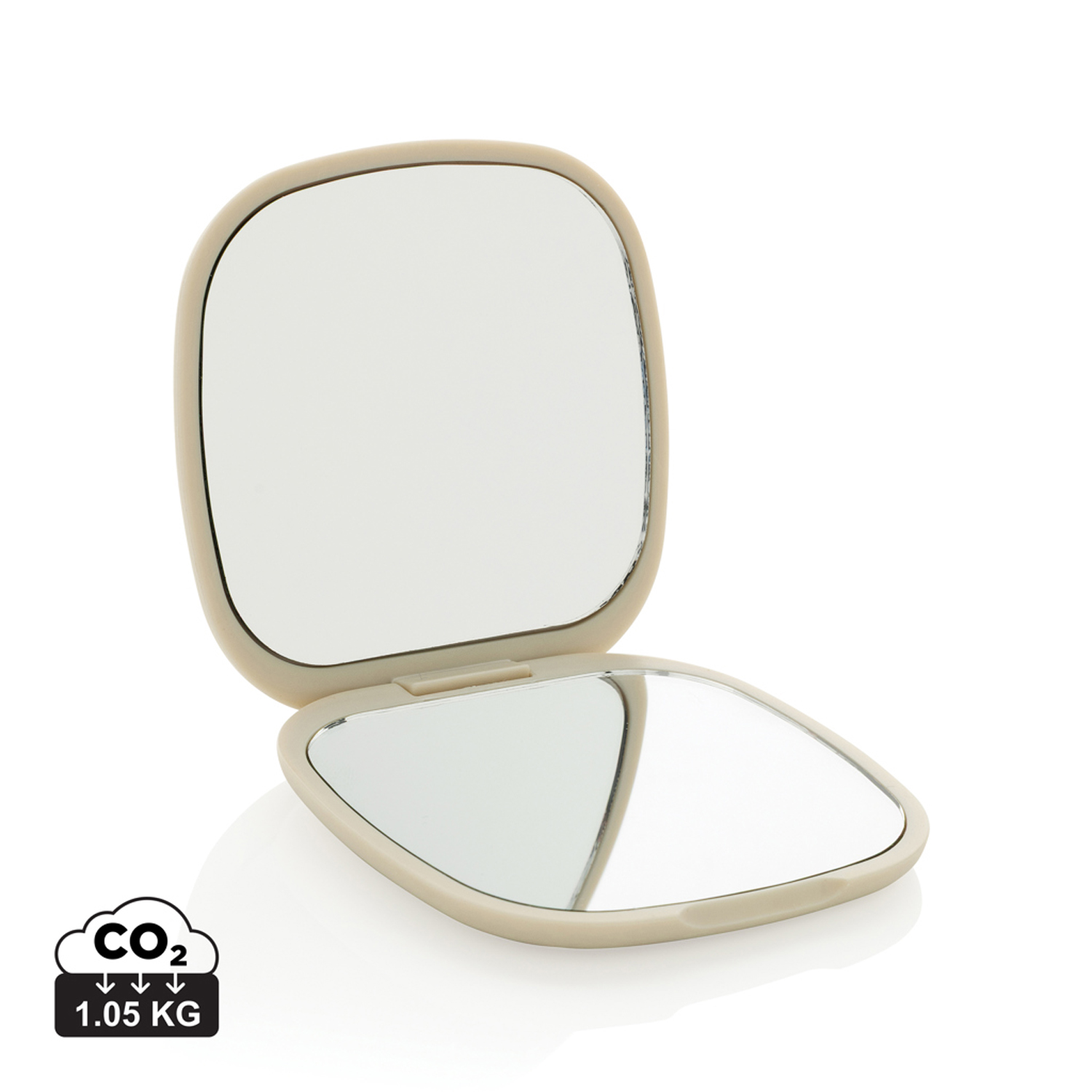 Зеркало для макияжа Reflecta из переработанного пластика RCS-6