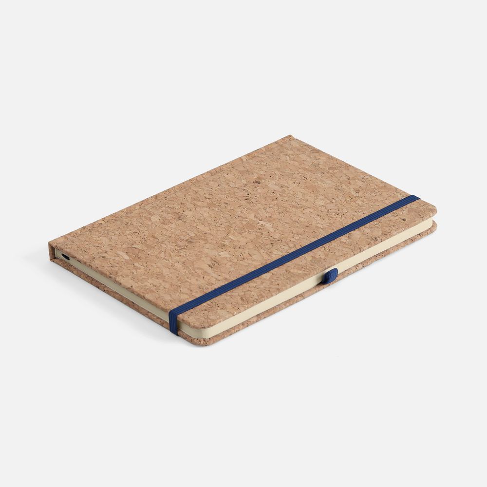 Блокнот Corkfolio, синий-3
