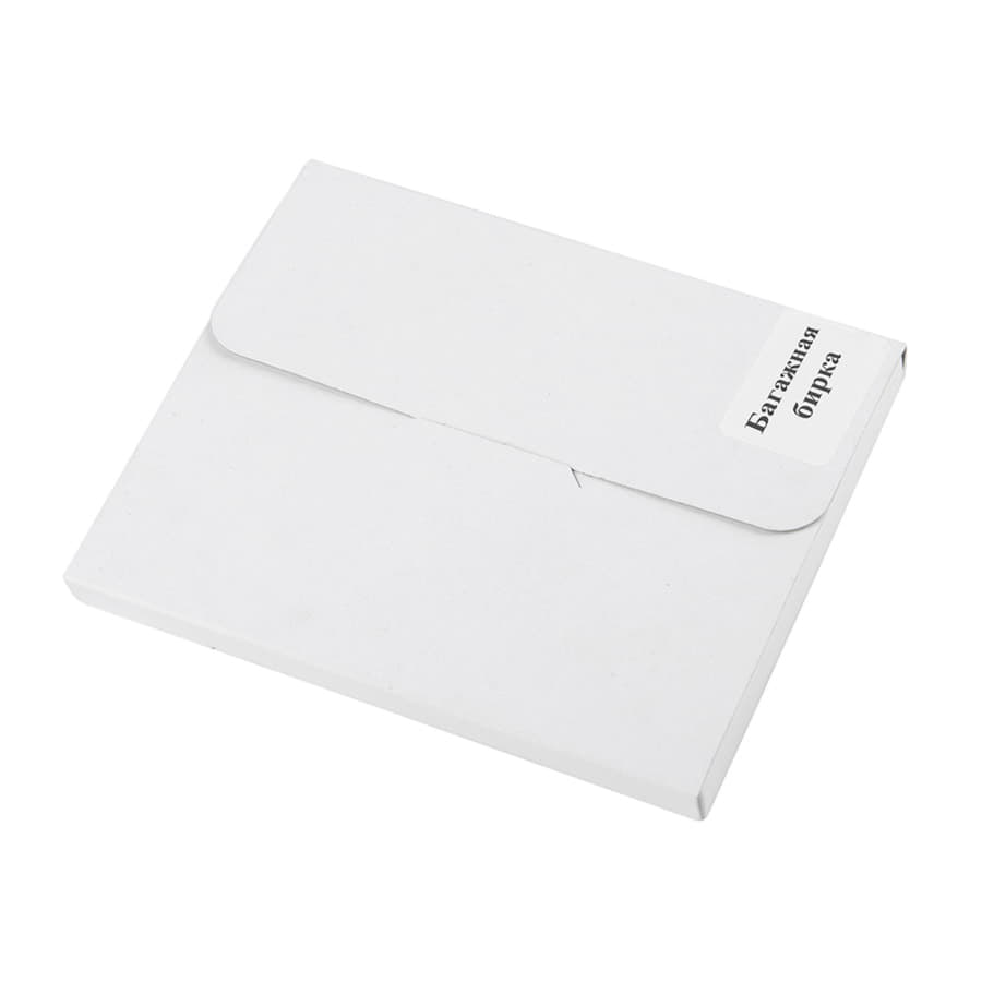 Багажная бирка  TINTED, коллекция  ITEMS, голубой-6