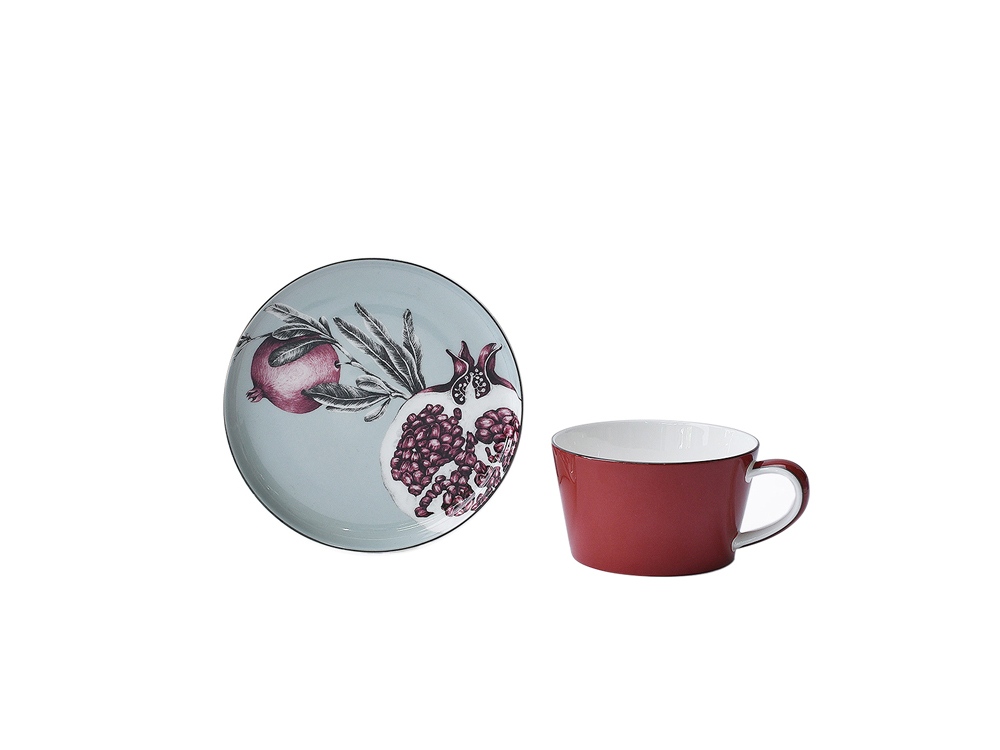 Набор чашка и блюдце Valerie Concept TEA SET 1 BLU-1
