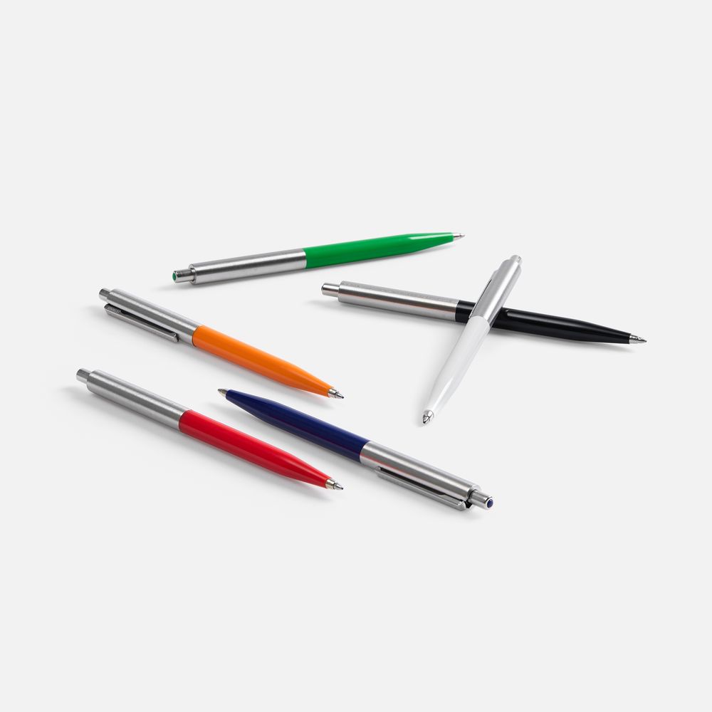 Ручка шариковая Senator Point Metal, ver.2, красная-2