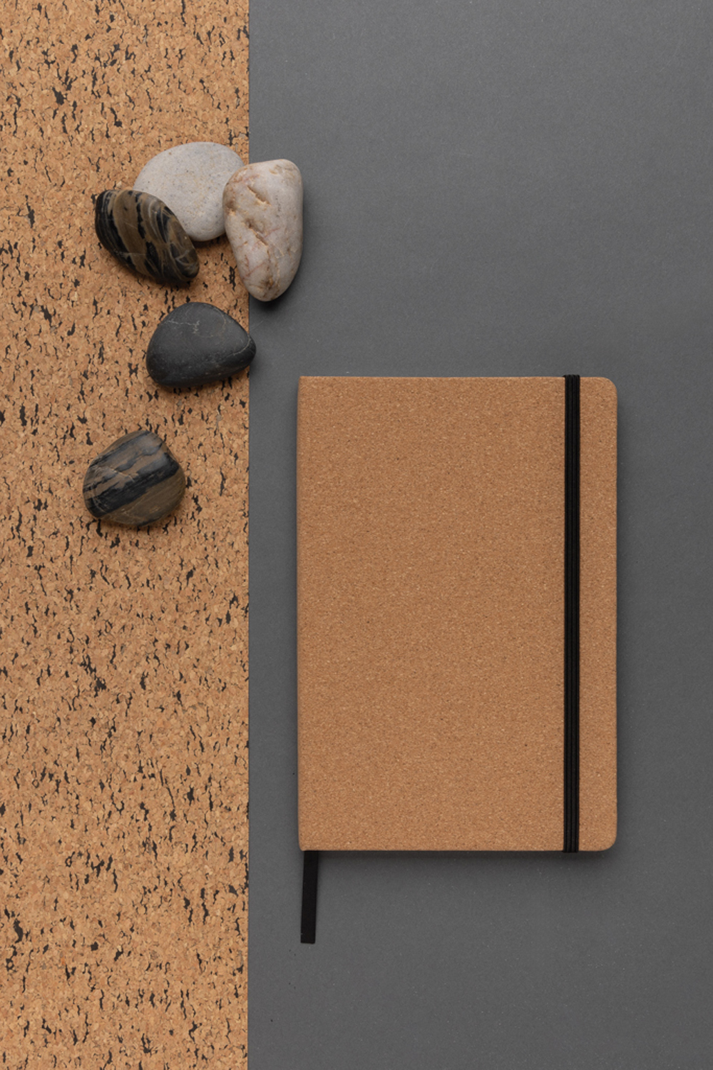 Блокнот Stoneleaf из пробки и каменной бумаги, А5-3