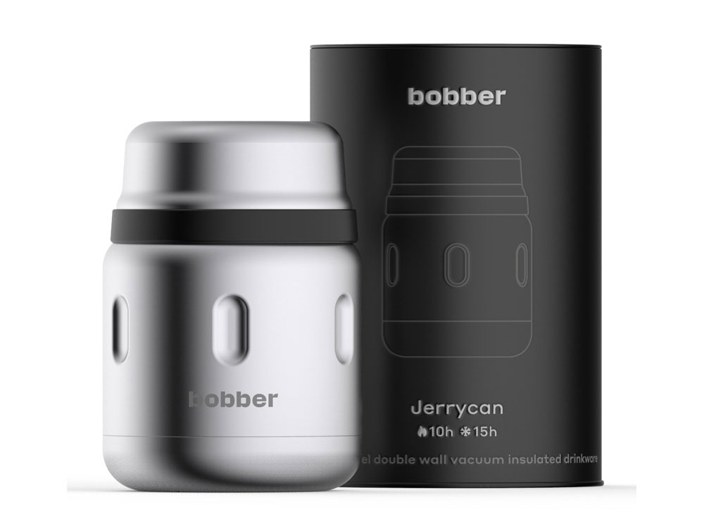 Термос для еды, вакуумный, бытовой, тм bobber. Объем 0.47 литра. Артикул Jerrycan-470 Matte-0