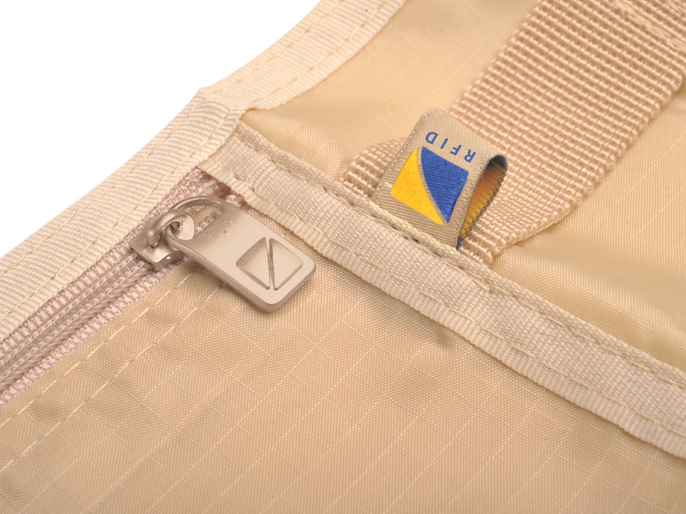 Сумка-кошелек на пояс Travel Blue Money Belt RFID, бежевый-4