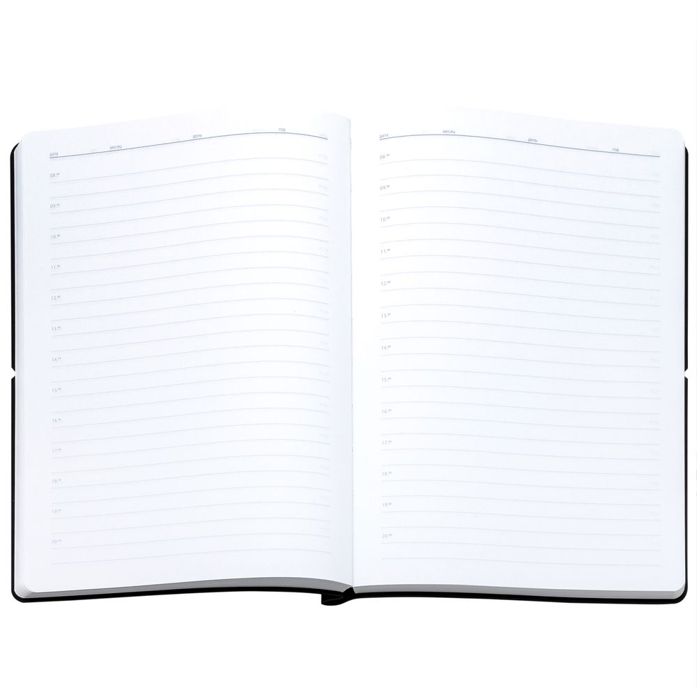 Ежедневник Flexpen Bright, недатированный, черный-6