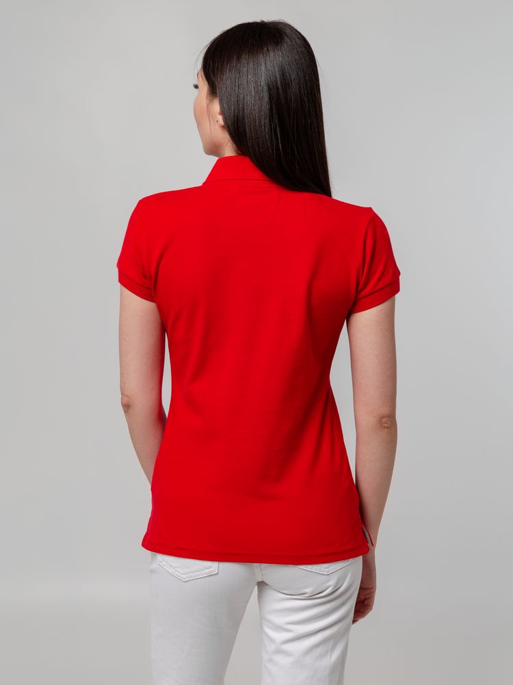 Рубашка поло женская Virma Premium Lady, красная-4