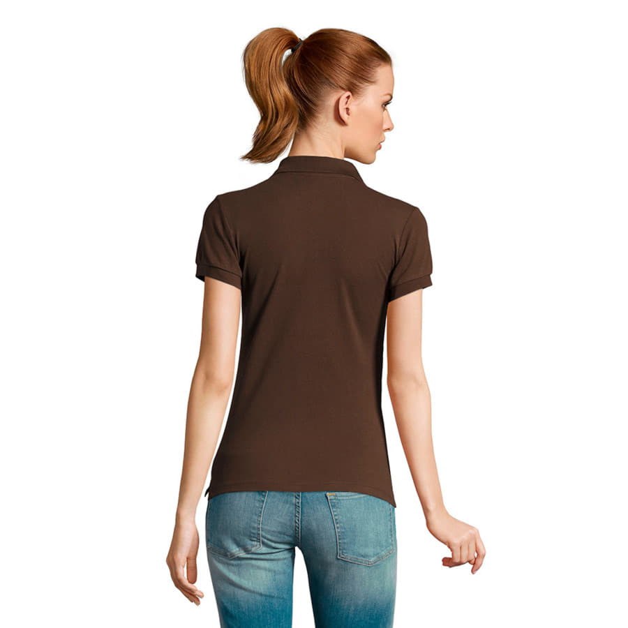 Поло женское PASSION 170, шоколадный-2