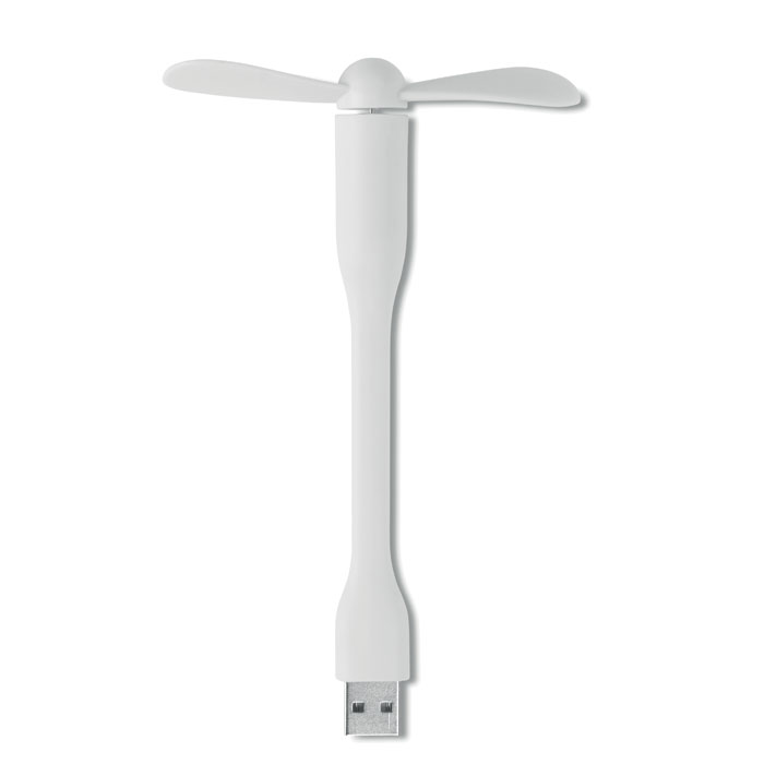 Настольный USB вентилятор, белый-2