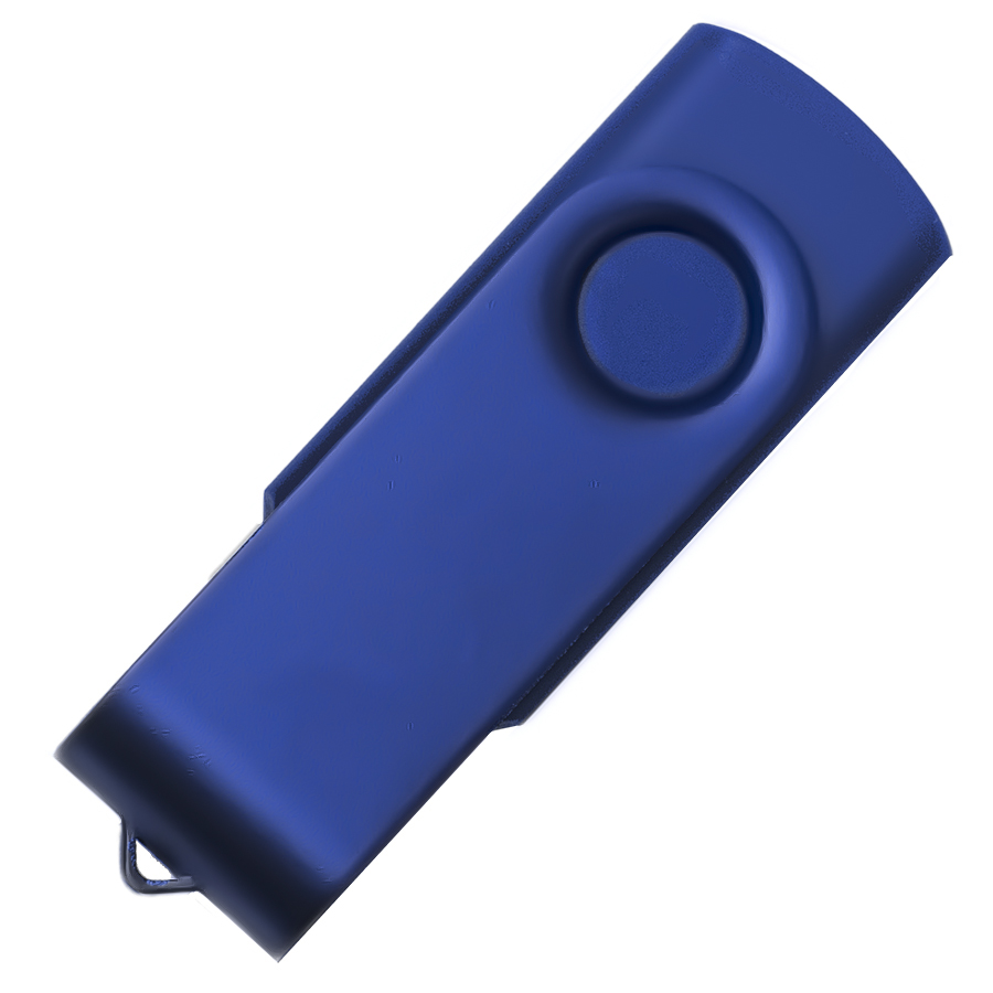 USB flash-карта DOT (8Гб), синий, 5,8х2х1,1см, пластик, металл, синий-0