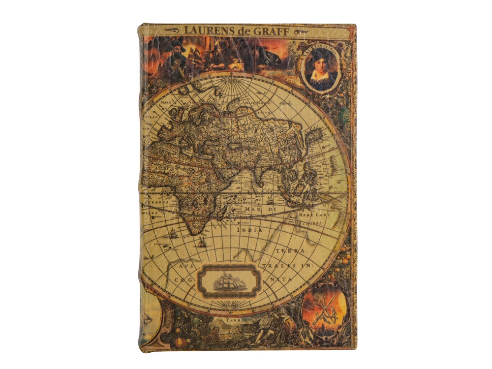 Подарочная коробка Карта мира, big size-2