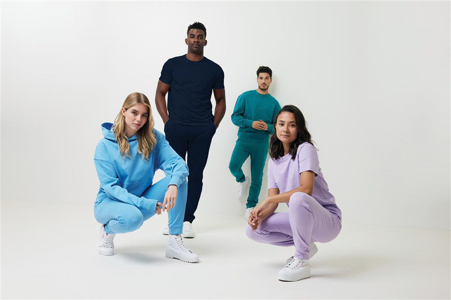 Джоггеры Iqoniq Cooper из переработанного хлопка, унисекс, 340 г/м²-3