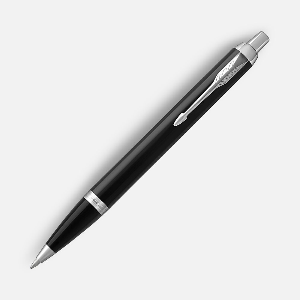 Ручка шариковая Parker IM Core Black CT, черная-0
