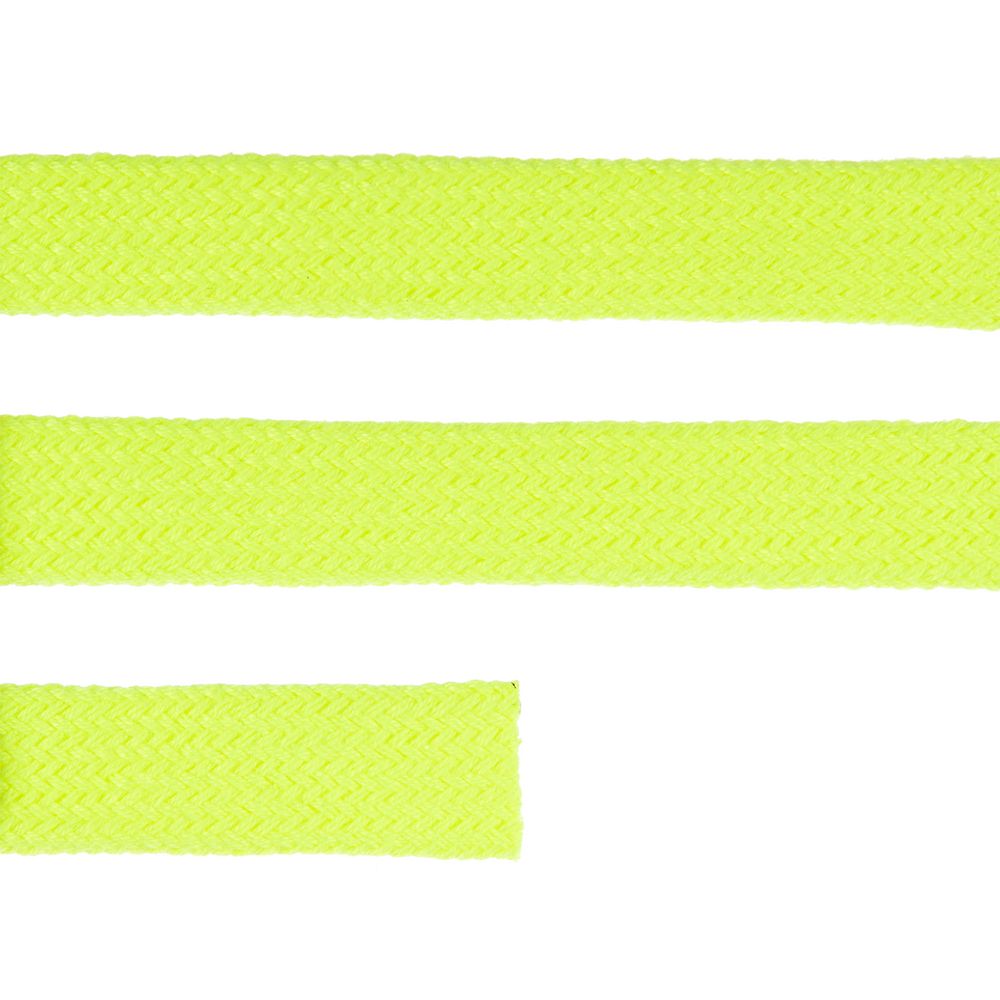 Плоский шнур Cord M, желтый неон, 90 см-1