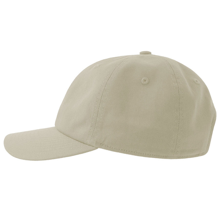 Бейсболка DAD HAT-S, 6 клиньев, металлическая застежка, бежевый-6