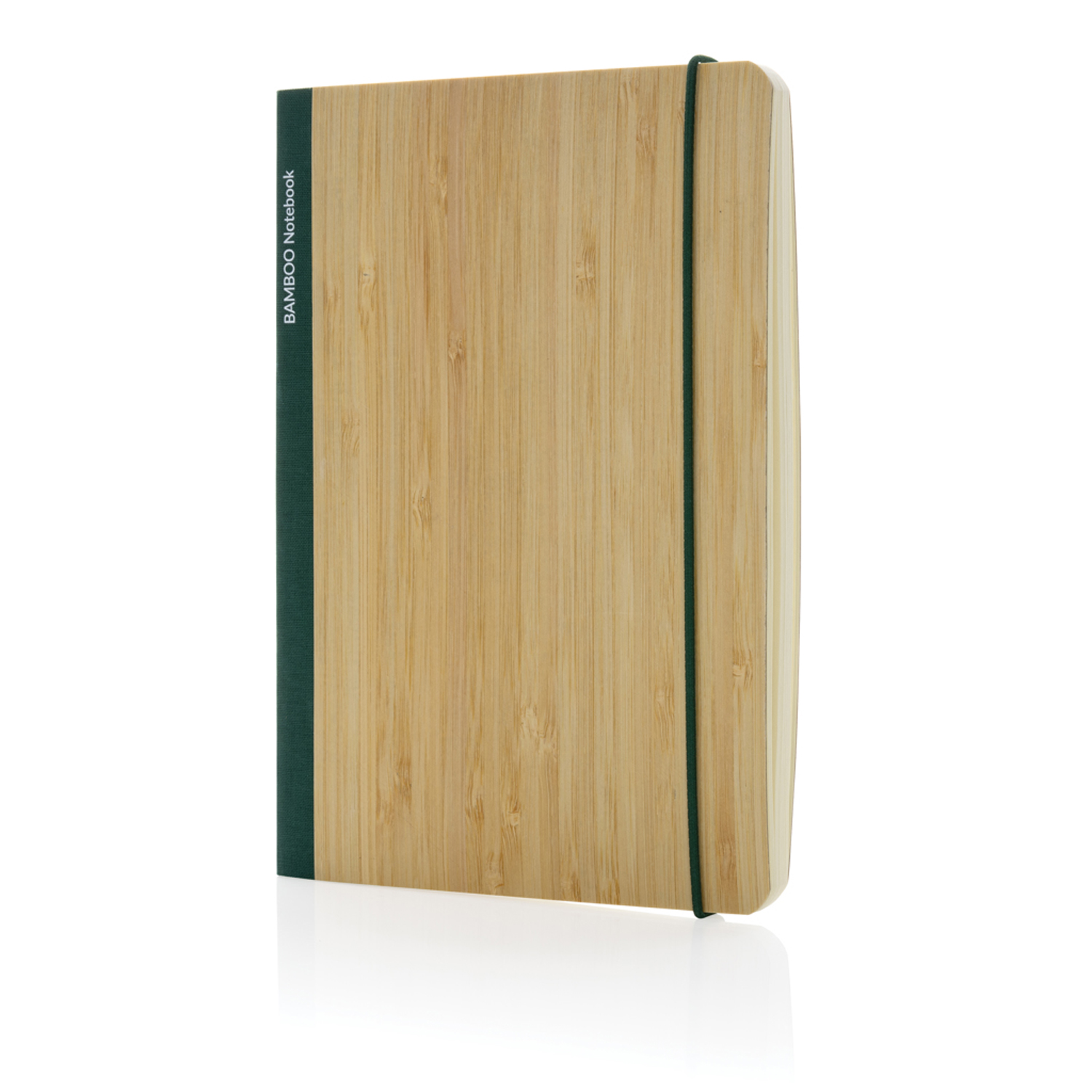 Блокнот Scribe с обложкой из бамбука, А5, 80 г/м²-0