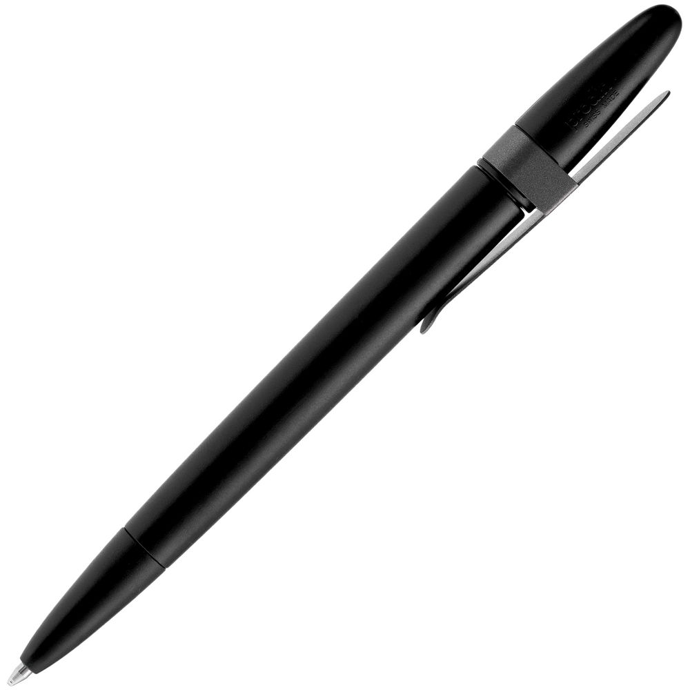 Ручка шариковая Prodir DS5 TSM Metal Clip, черная-1