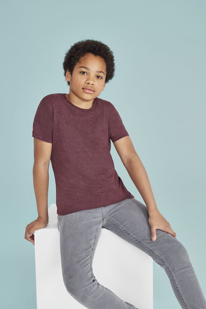 Футболка детская Regent Fit Kids, бирюзовая-2