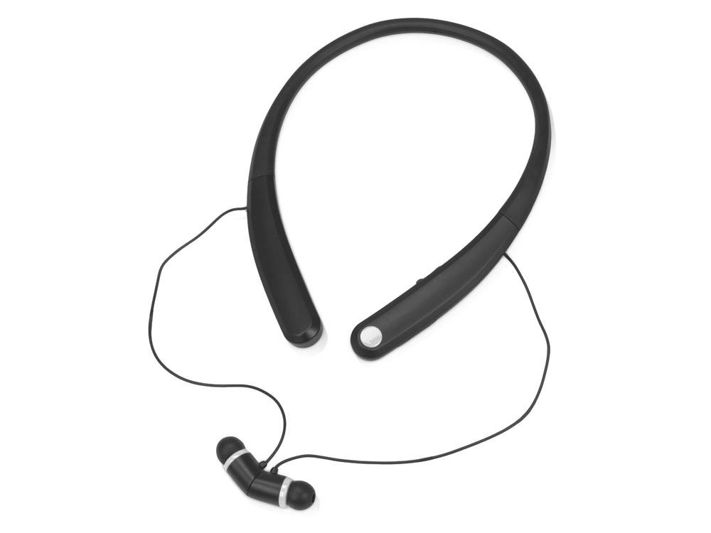 Беспроводные наушники с микрофоном Soundway, черный/белый-0