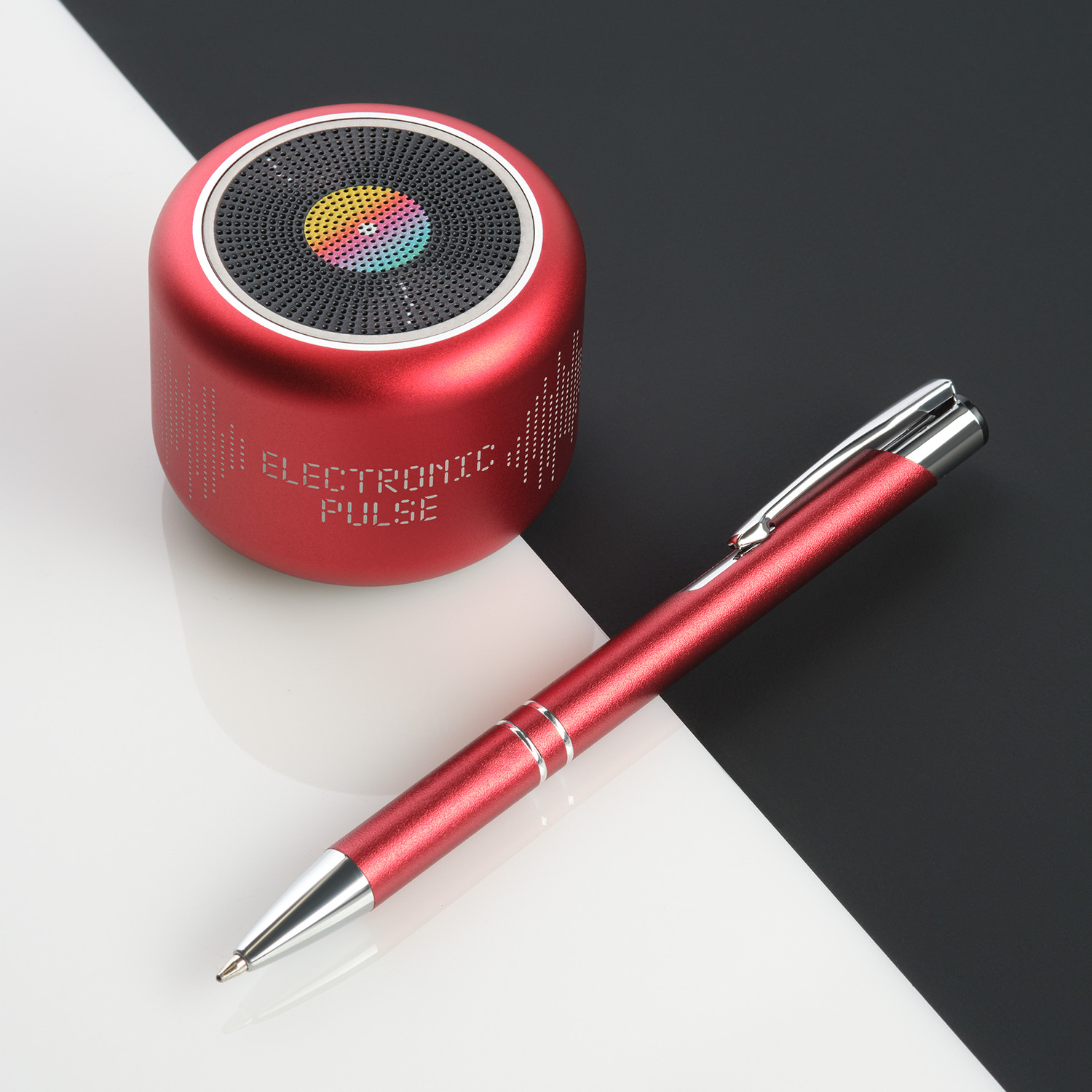 Беспроводная колонка Пэшн (Passion) 80dB 600 mAh (Bluetooth 5.0), красная-7