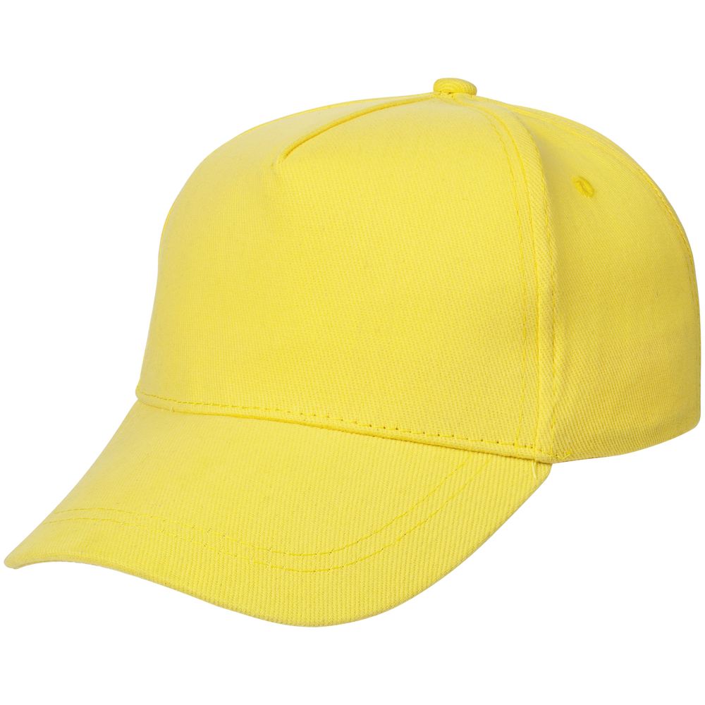 Бейсболка детская Standard Kids, желтая-0