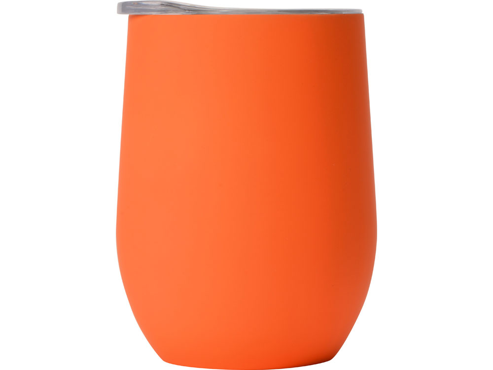Термокружка Sense Gum soft-touch, 370мл, оранжевый-2