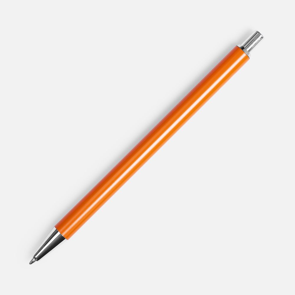 Ручка шариковая Slim Beam, оранжевая-1