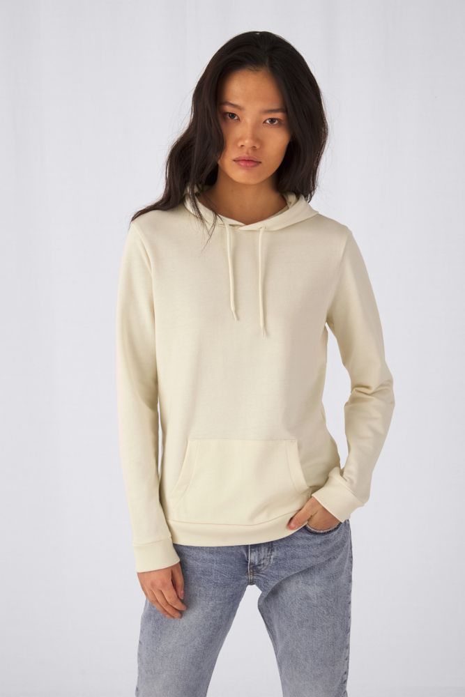 Толстовка с капюшоном женская Hoodie, белая-4