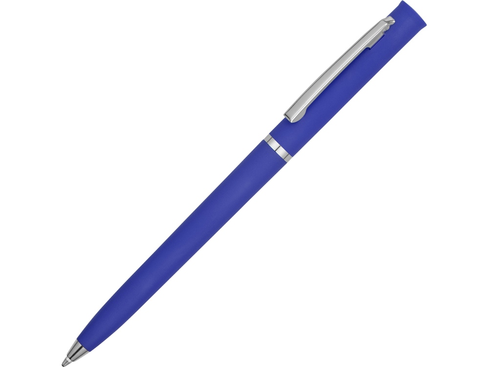 Ручка шариковая Navi soft-touch, синий-0