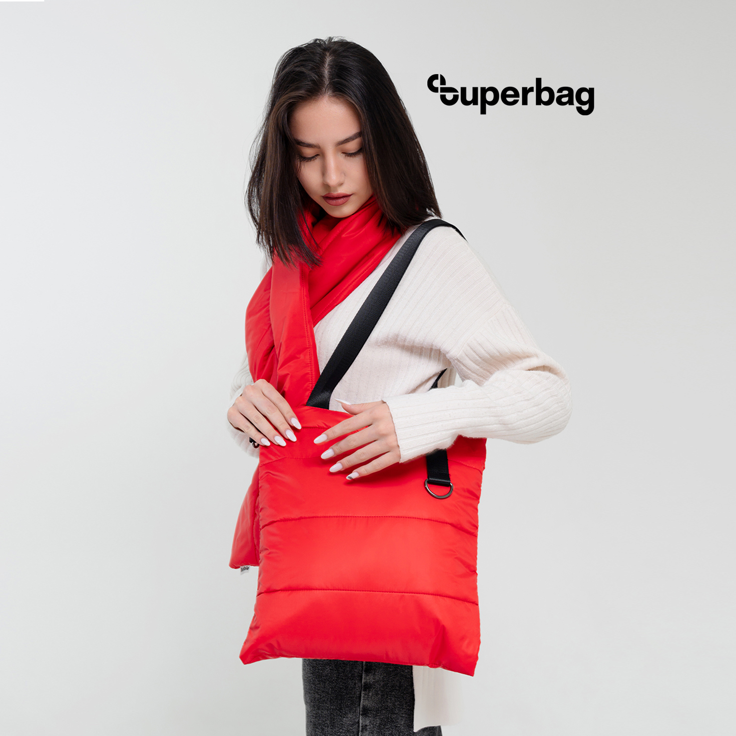 Набор Superbag Bubble (красный)-0