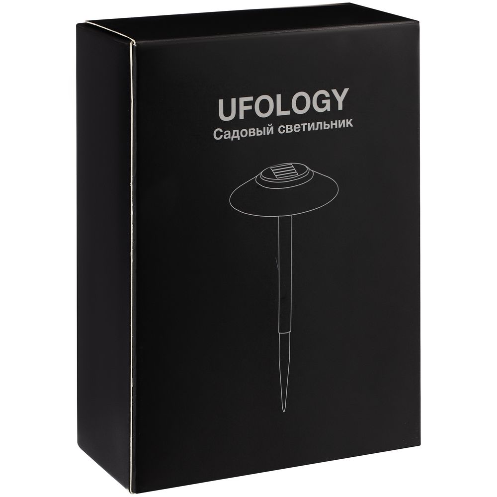 Светильник на солнечной батарее Ufology, темно-серый (графит)-5