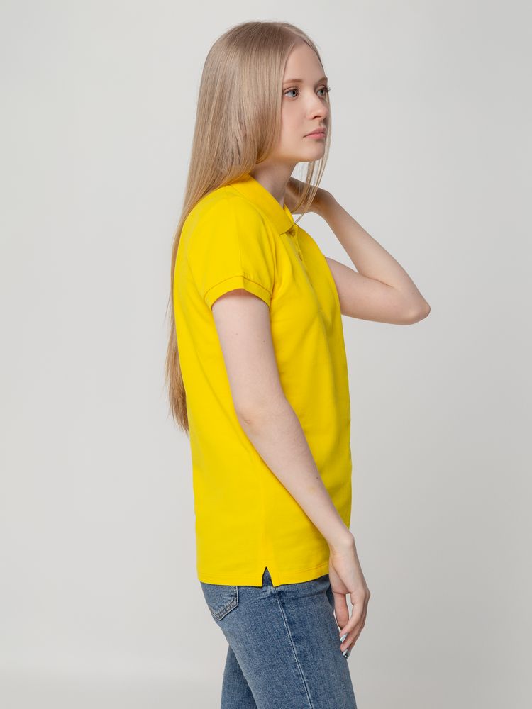 Рубашка поло женская Virma Lady, желтая-3