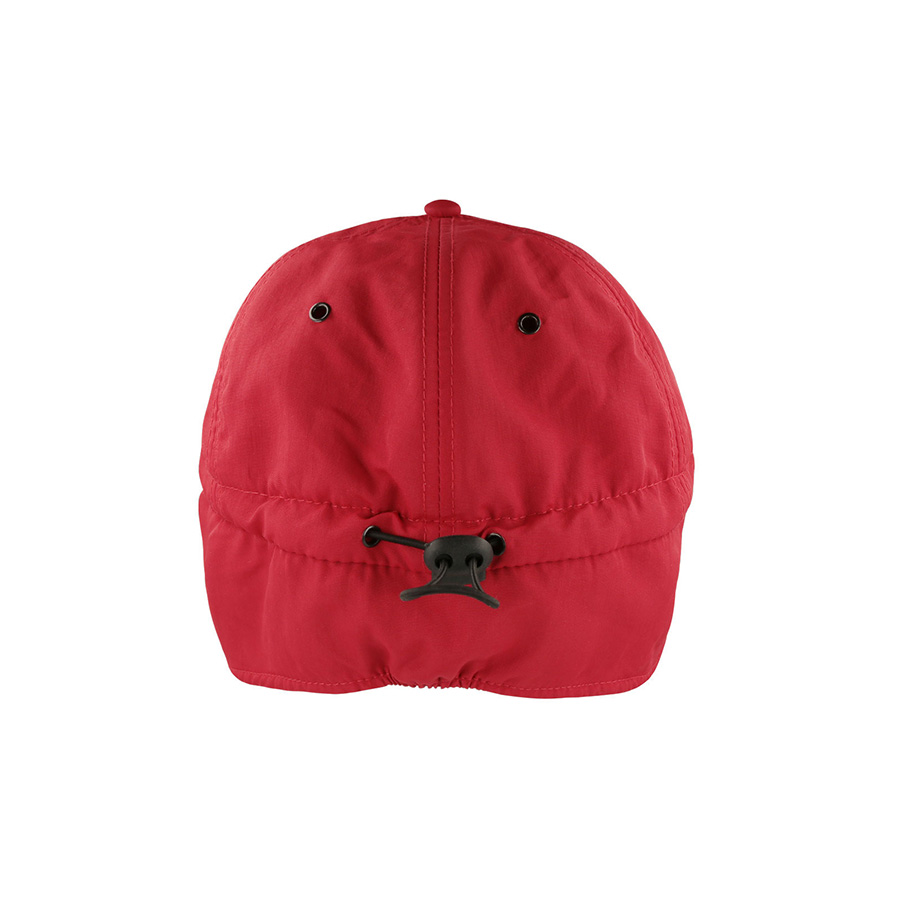 Бейсболка SNOW FLAP STOPPER-S, красный-4