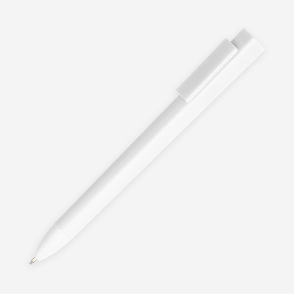 Ручка шариковая Swiper SQ Soft Touch, белая-0